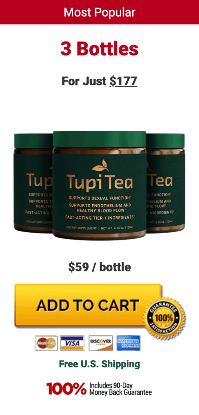 tupi tea order